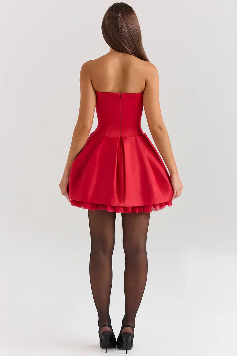 Abito Mini Benedetta Corsetto Senza Spalline