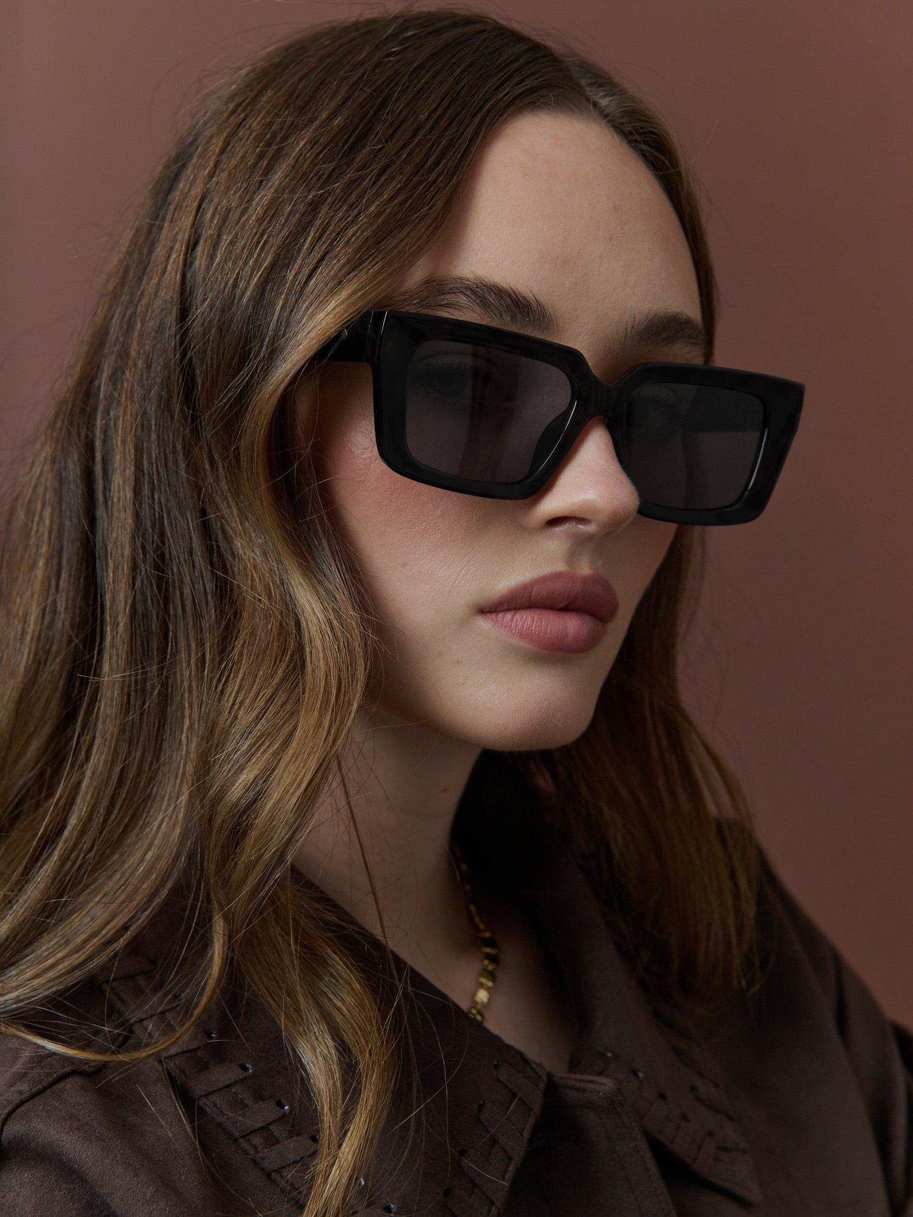 Occhiali da Sole Oversize Quadrati Gladdy