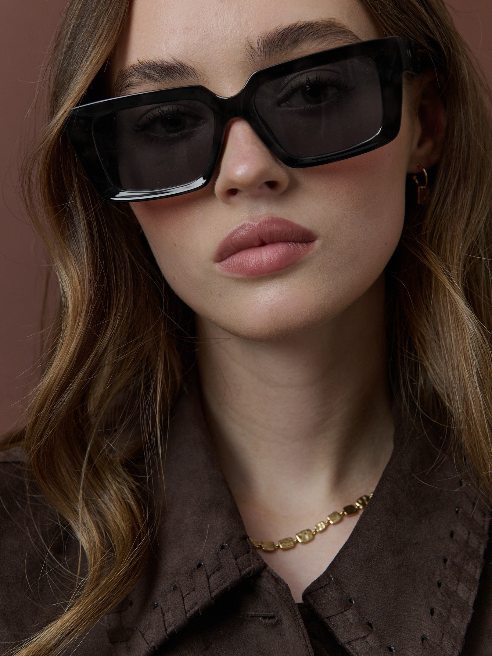 Occhiali da Sole Oversize Quadrati Gladdy